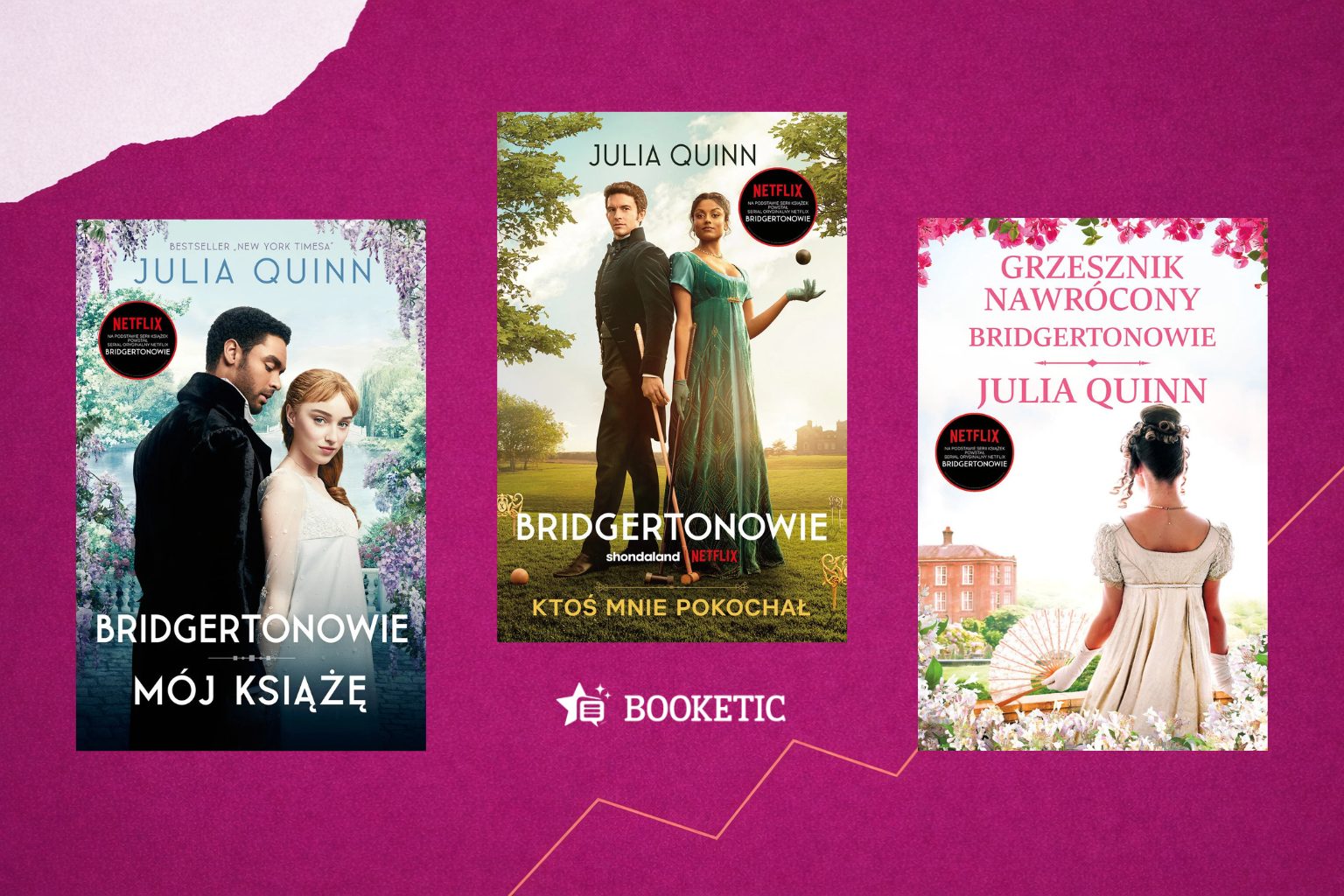 Bridgertonowie cykl książek