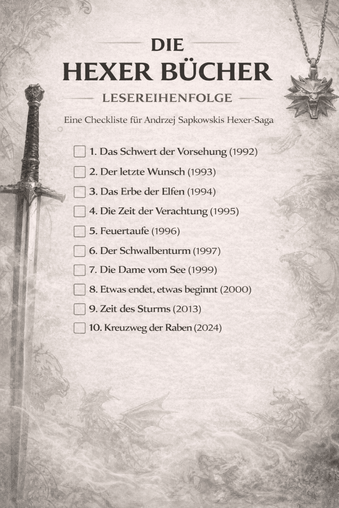 Die Witcher Bücher Reihenfolge